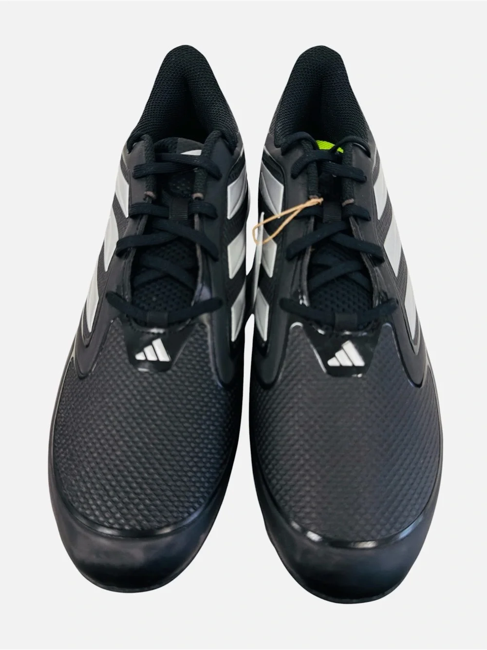 Adidas Women's Purehustle 3 Mid Sneaker, Softball Cleats Black/Silver Size 12.5